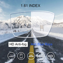 Load image into Gallery viewer, UVLAIK Men Business Half Frame Titanium Alloy Glasses Frame Leisure Ultra-light Myopia Eyeglasses Optical Eyebrow Wire Frame