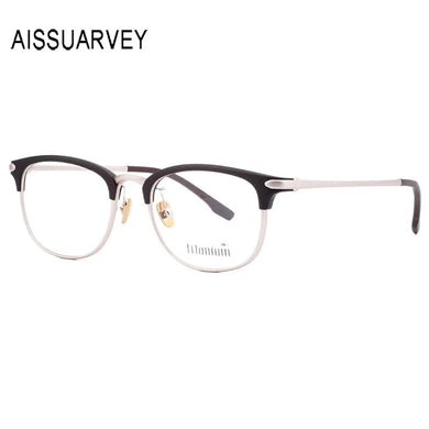 Ultem Metal Eyeglasses Frames for Men Women Simple Business Light Eye Glasses Optical Prescription Rectangle Glasses Classic New