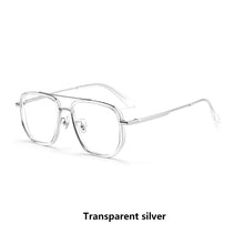Carica l&#39;immagine nel visualizzatore di Gallery, Ultra Light Comfortable Man Square β Titanium Eyeglasses WoMen TR90  Optical Prescription Glasses Frame
