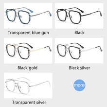 Carica l&#39;immagine nel visualizzatore di Gallery, Ultra Light Comfortable Man Square β Titanium Eyeglasses WoMen TR90  Optical Prescription Glasses Frame