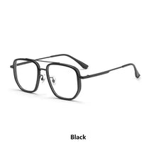 Carica l&#39;immagine nel visualizzatore di Gallery, Ultra Light Comfortable Man Square β Titanium Eyeglasses WoMen TR90  Optical Prescription Glasses Frame