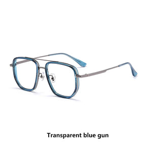 Ultra Light Comfortable Man Square β Titanium Eyeglasses WoMen TR90  Optical Prescription Glasses Frame