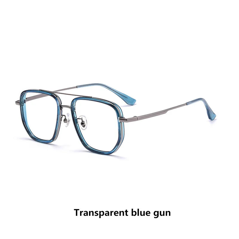 Ultra Light Comfortable Man Square β Titanium Eyeglasses WoMen TR90  Optical Prescription Glasses Frame