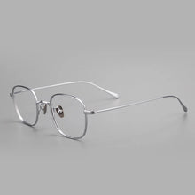 Load image into Gallery viewer, Ultra-Light Pure Titanium Eyeglasses Frame Men Women Square Small Frame Eyeglasses High Number Prescription Myopia Glasses Frame