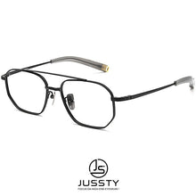 Load image into Gallery viewer, Ultra Light Pure Titanium Optical Glasses Men Big Frame Prescription Eyeglasse Myopia Square Brand Designer Spectacles Frame