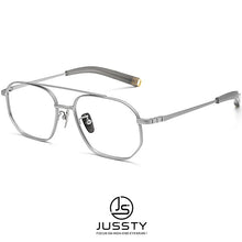Load image into Gallery viewer, Ultra Light Pure Titanium Optical Glasses Men Big Frame Prescription Eyeglasse Myopia Square Brand Designer Spectacles Frame