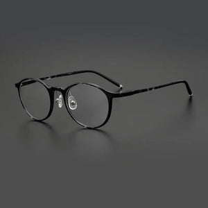Ultra Light Retro Oval Frame Women's Fine frame computer glasses UV protection Optical prescription frames