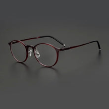 Load image into Gallery viewer, Ultra Light Retro Oval Frame Women&#39;s Fine frame computer glasses UV protection Optical prescription frames