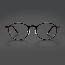 Load image into Gallery viewer, Ultra Light Retro Oval Frame Women&#39;s Fine frame computer glasses UV protection Optical prescription frames