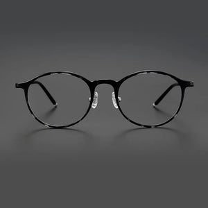 Ultra Light Retro Oval Frame Women's Fine frame computer glasses UV protection Optical prescription frames