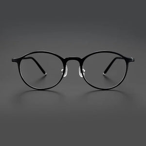 Ultra Light Retro Oval Frame Women's Fine frame computer glasses UV protection Optical prescription frames