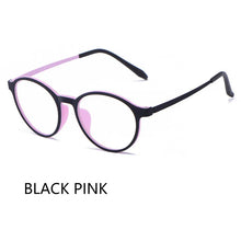 Load image into Gallery viewer, Ultra Light Round Comfortable Man Alloy Eyeglasses TR90  Optical Prescription Glasses Frame Men
