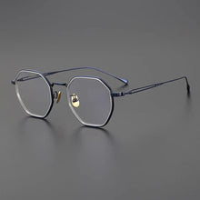 Load image into Gallery viewer, Ultra Light Vintage Pure Titanium Eyeglasses Frame Men Japan Prescription Myopia Glasses Frame Women Retro   Brand Eyewear