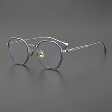 Load image into Gallery viewer, Ultra Light Vintage Pure Titanium Eyeglasses Frame Men Japan Prescription Myopia Glasses Frame Women Retro   Brand Eyewear