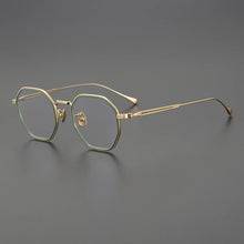 Load image into Gallery viewer, Ultra Light Vintage Pure Titanium Eyeglasses Frame Men Japan Prescription Myopia Glasses Frame Women Retro   Brand Eyewear
