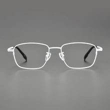 Load image into Gallery viewer, Ultra Light Vintage Pure Titanium Eyeglasses Frame Men Retro Square Prescription Myopia Glasses Frame Women   Brand Eyewear