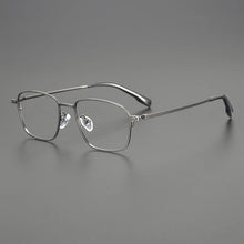 Load image into Gallery viewer, Ultra Light Vintage Pure Titanium Eyeglasses Frame Men Retro Square Prescription Myopia Glasses Frame Women   Brand Eyewear