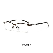 Load image into Gallery viewer, Ultra-light Alloy Business Square Glasses Frame Retro Optical Prescription Eyeglasses Men And Woman Full Frame Half Frame