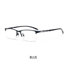 Load image into Gallery viewer, Ultra-light Alloy Business Square Glasses Frame Retro Optical Prescription Eyeglasses Men And Woman Full Frame Half Frame