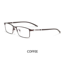 Load image into Gallery viewer, Ultra-light Alloy Business Square Glasses Frame Retro Optical Prescription Eyeglasses Men And Woman Full Frame Half Frame