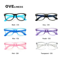 Load image into Gallery viewer, Ultra-light Flexible TR90 Kids Eyewear Retro Round Optical prescription eyeglasses frame Children Glasses Frame Boy Girl