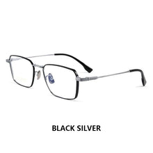 Load image into Gallery viewer, Ultra-light Man Business Pure Titanium Square Glasses Frame Woman Fashion Retro Optical Prescription Eyeglasses