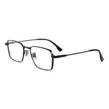 Load image into Gallery viewer, Ultra-light Man Business Pure Titanium Square Glasses Frame Woman Fashion Retro Optical Prescription Eyeglasses