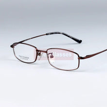 Load image into Gallery viewer, Ultra-light Titanium Full Rim classic Eyewear Glasses Optical Frame Myopia Prescription Lens Men&#39;s  8117