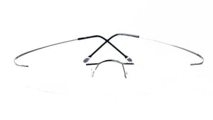 Ultra-light titanium rimless Optical frame men women brand eyeglasses frame eyewear frame for prescription glasses go with case