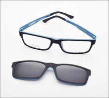 Load image into Gallery viewer, Ultra-lightGlasses Magnet Clip on Sunglasses Myopia Frame Polarized Eyeglasses Functional 3D Glasses Ultem Uv 400 Glasses jkk70