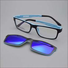 Load image into Gallery viewer, Ultra-lightGlasses Magnet Clip on Sunglasses Myopia Frame Polarized Eyeglasses Functional 3D Glasses Ultem Uv 400 Glasses jkk70