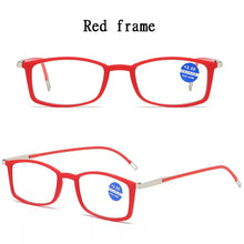 Load image into Gallery viewer, Ultralight Anti Blue Rays Reading Glasses Paste the back of the Mobile phone Portable Hyperopia Eyeglass Unisex Computer Eyewear