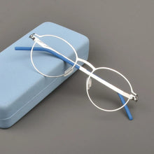 Carica l&#39;immagine nel visualizzatore di Gallery, Ultralight Pure Handmade Round Glasses Frame Germany Men Myopia Prescription Eyeglasses Optical Lenses Women Spectacle Eyewear