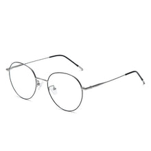Load image into Gallery viewer, Ultralight Pure Titanium Round Glasses Frame Men Full Classic Oval Optical Prescription Eyewear   Retro Eyeglasses TA004