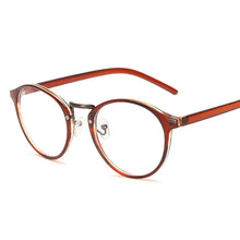 Load image into Gallery viewer, Ultralight TR90 Finished Myopia Glasses Women Men Retro Round Student Short-sighted Glasses Diopter -0.5 -1.0 -1.5 -2.0 To -6.0
