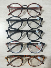 Load image into Gallery viewer, Ultralight TR90 Finished Myopia Glasses Women Men Retro Round Student Short-sighted Glasses Diopter -0.5 -1.0 -1.5 -2.0 To -6.0
