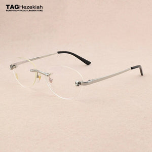 Ultralight titanium glasses frame women Rimless glasses frame men eyeglasses frames men Frameless spectacle frames Women CT0038S