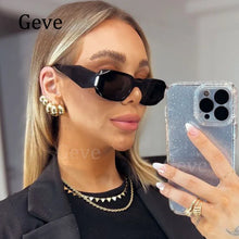 Load image into Gallery viewer, Unique Square sunglasses Men women 2024 brand designer Sun Glasses Female Lady Eyeglass Vintage Rectangle Goggles UV400