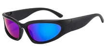 Carica l'immagine nel visualizzatore di Gallery, Unisex Punk Sunglasses Women Trendy Mirror Sports Goggle Sun Glasses Men Hip Hop Steampunk Colorful Eyewear Shades