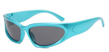 Carica l'immagine nel visualizzatore di Gallery, Unisex Punk Sunglasses Women Trendy Mirror Sports Goggle Sun Glasses Men Hip Hop Steampunk Colorful Eyewear Shades