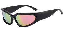 Carica l'immagine nel visualizzatore di Gallery, Unisex Punk Sunglasses Women Trendy Mirror Sports Goggle Sun Glasses Men Hip Hop Steampunk Colorful Eyewear Shades