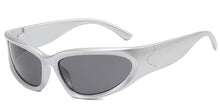 Carica l'immagine nel visualizzatore di Gallery, Unisex Punk Sunglasses Women Trendy Mirror Sports Goggle Sun Glasses Men Hip Hop Steampunk Colorful Eyewear Shades