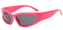 Carica l'immagine nel visualizzatore di Gallery, Unisex Punk Sunglasses Women Trendy Mirror Sports Goggle Sun Glasses Men Hip Hop Steampunk Colorful Eyewear Shades