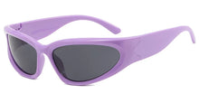 Carica l'immagine nel visualizzatore di Gallery, Unisex Punk Sunglasses Women Trendy Mirror Sports Goggle Sun Glasses Men Hip Hop Steampunk Colorful Eyewear Shades