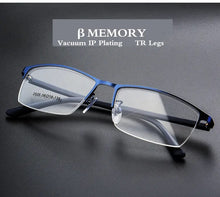 Load image into Gallery viewer, Unisex Square Business Leisure Eyewear Steel Metal Glasses Frames Optical Eyeglasses Oculo De Grau Feminino Masculino
