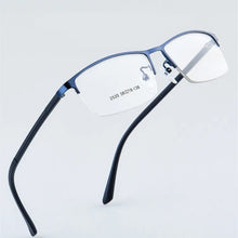 Load image into Gallery viewer, Unisex Square Business Leisure Eyewear Steel Metal Glasses Frames Optical Eyeglasses Oculo De Grau Feminino Masculino