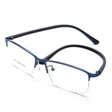 Load image into Gallery viewer, Unisex Square Business Leisure Eyewear Steel Metal Glasses Frames Optical Eyeglasses Oculo De Grau Feminino Masculino