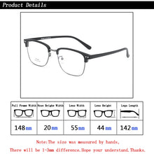 Load image into Gallery viewer, Unisex TR90 Myopia Glasses Anti Blue Light Computer Protective Nearsighted Eyeglasses Women Men Students Shortsighted Spectacles