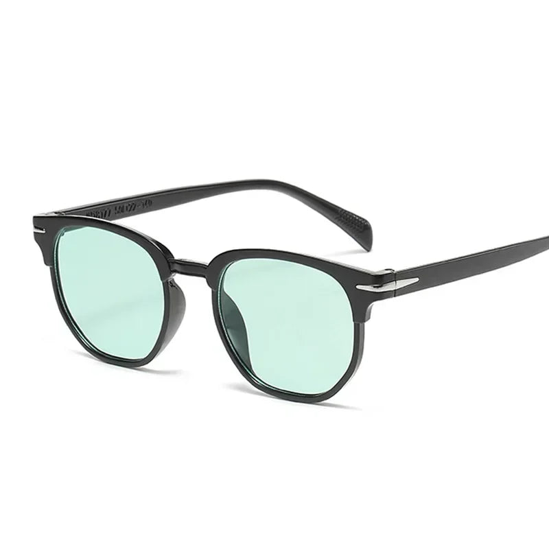 Unisex Travel Party Driving Sunshade Sunglasse New Personality Round Frame Instagram Eyewear Vintage Irregular Men Sunglasses