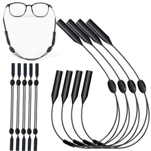 Carica l&#39;immagine nel visualizzatore di Gallery, Universal Adjustable Eyewear Retainer Fit Sports Sunglasses Unisex Strap Safety Glasses Holder with Large Round-Head Accessories